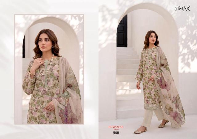 Glossy simar humsafar vol 05 dress materials wholesalers